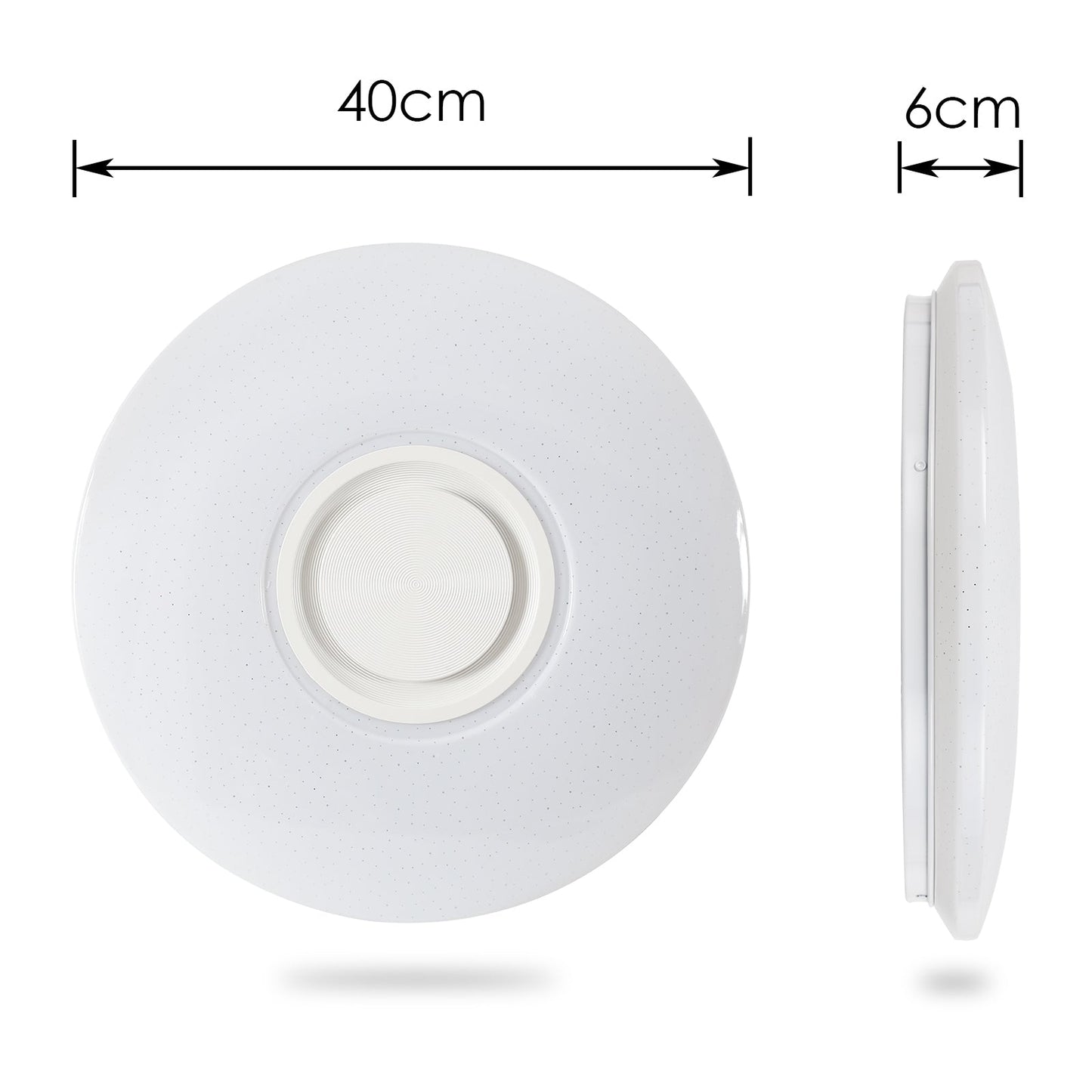 Led Deckenlampe 36W Dimmbar RGB Bluetooth APP Steuerung
