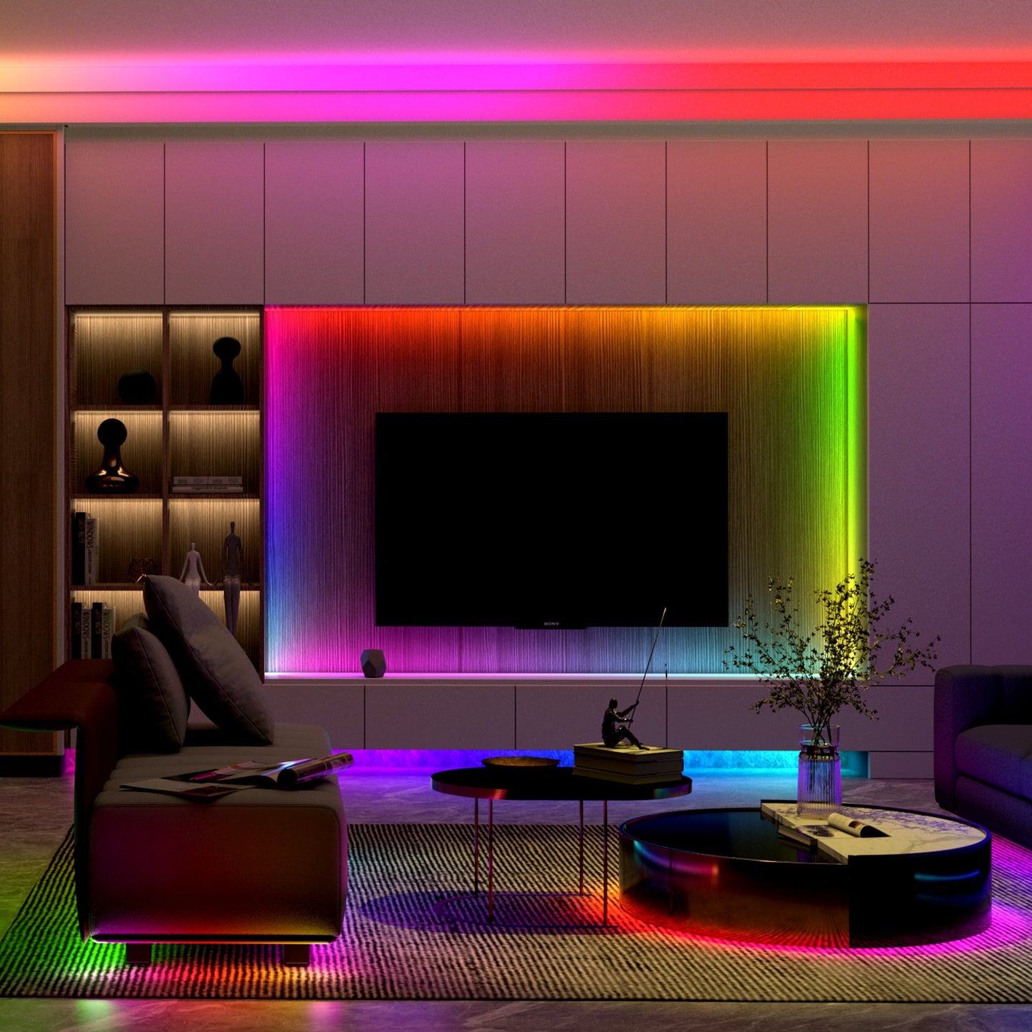 Neon LED Streifen Lichtschlauch Außen 2-10M