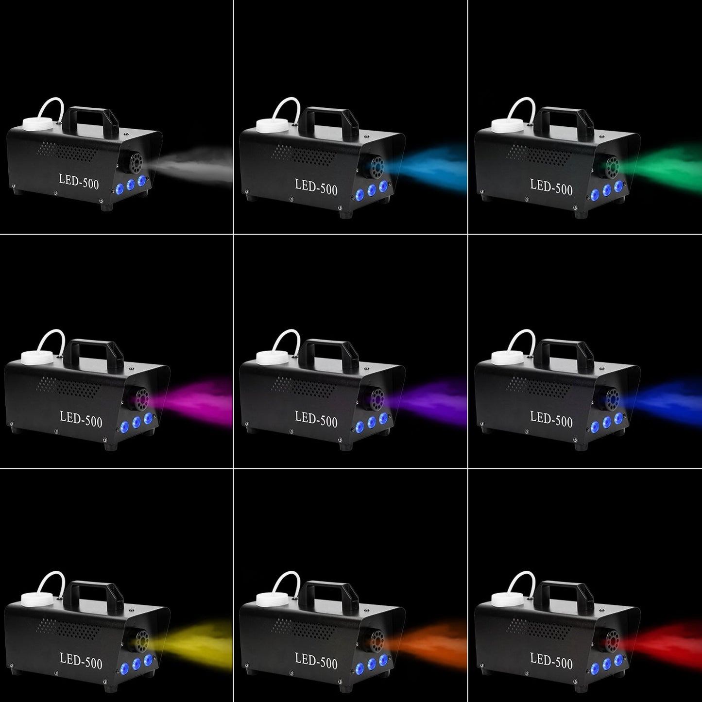 Nebelmaschine Bühnenlicht LED Wireless 13 Farben