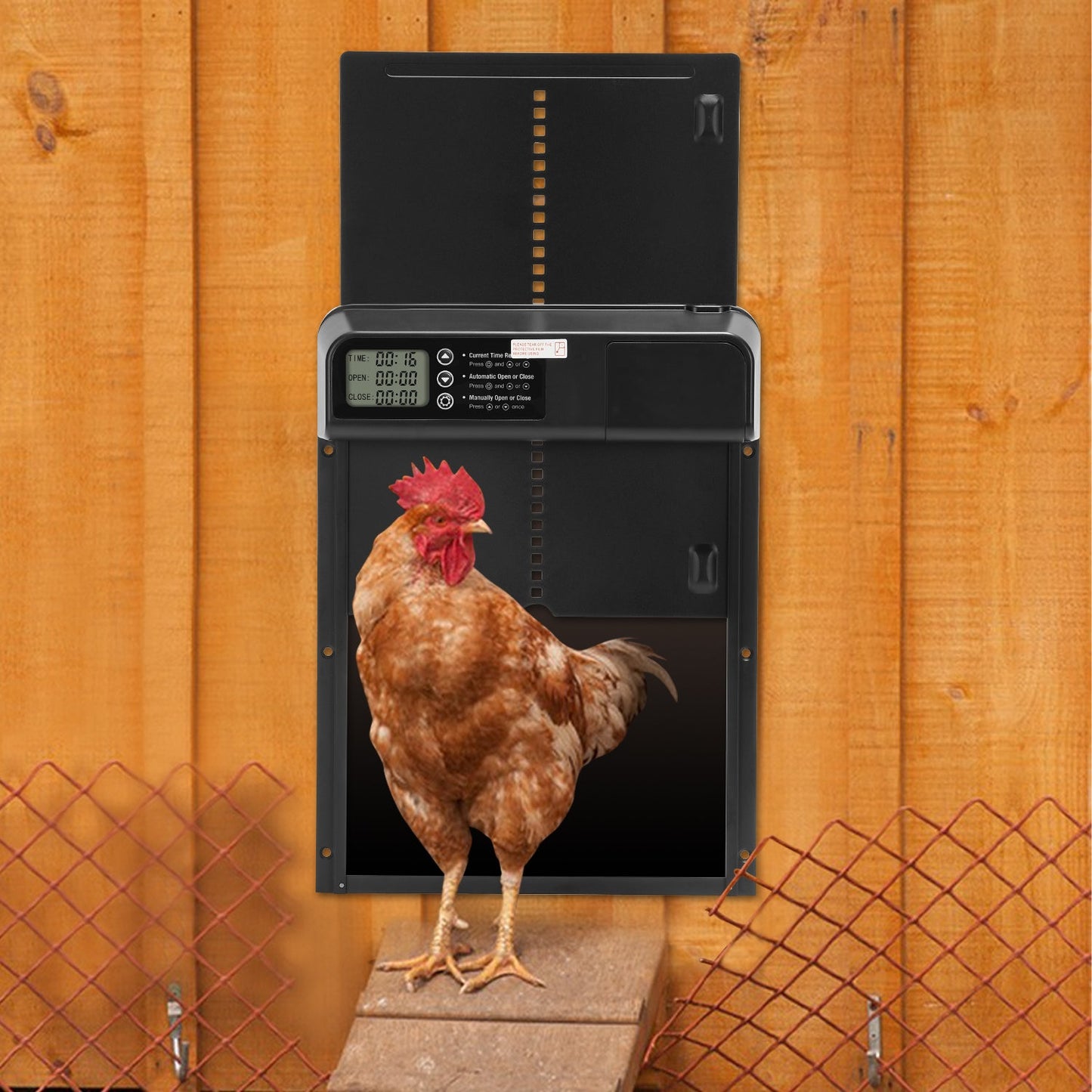 Automatische Hühnerklappe mit Timer