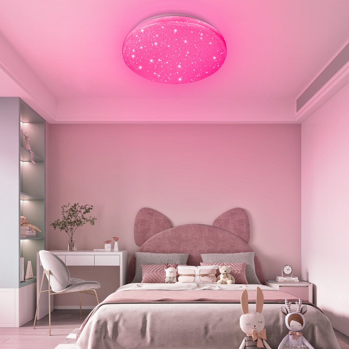 24W LED Deckenleuchte RGB mit Sternenhimmel-Effekt