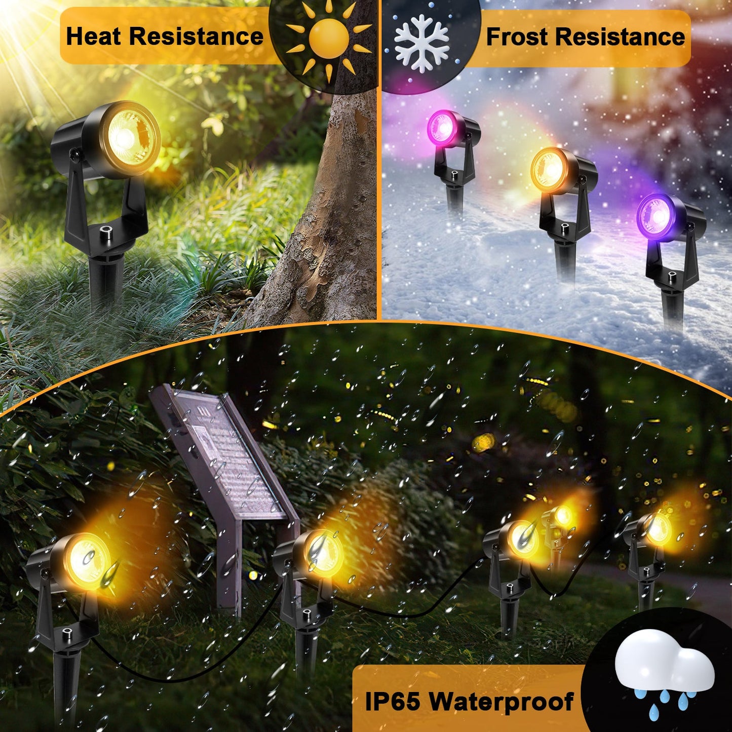 LED Gartenbeleuchtung RGB 6er Set