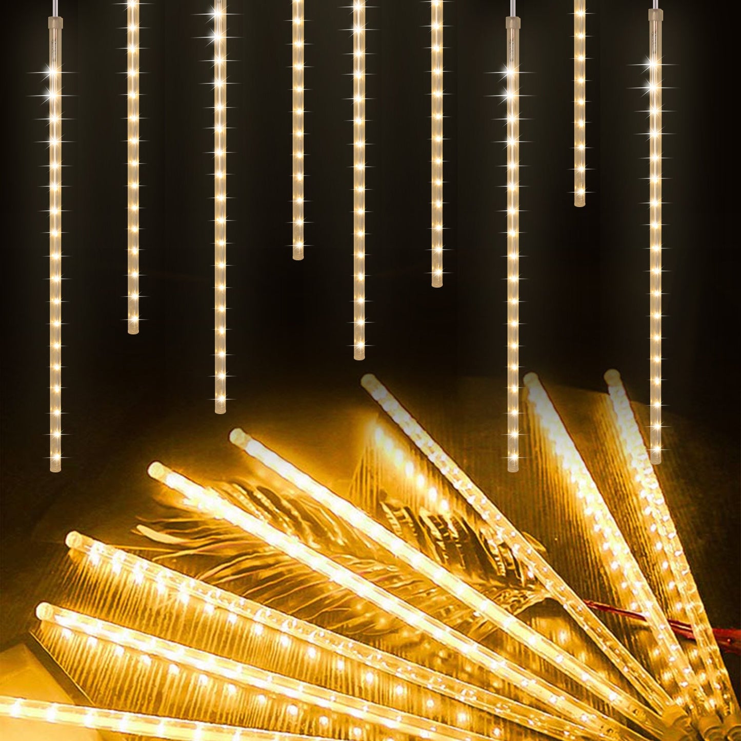 360 LED Meteorschauer Lichterkette IP44