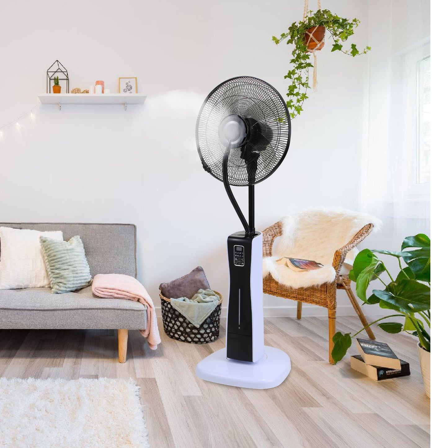 Standventilator mit Wasserkühlung Ultraschall-Sprühnebel