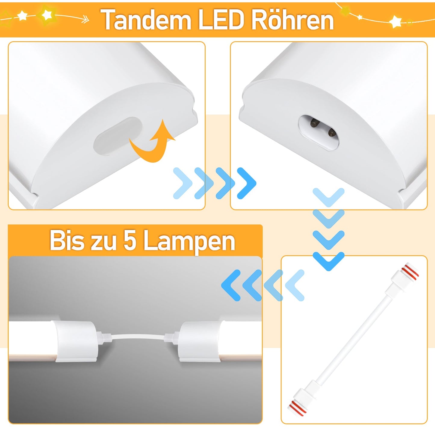 LED Feuchtraumleuchte Neutralweiß