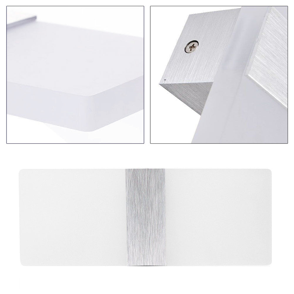LED Wandleuchte 6W/12W Weiß /Warmweiß