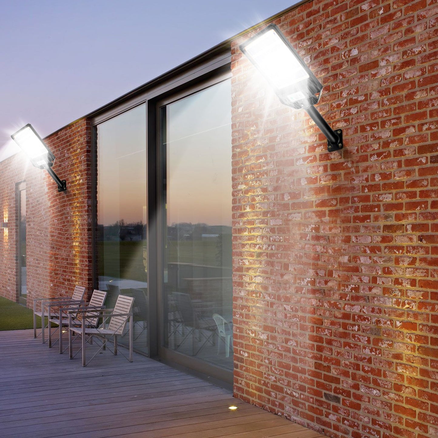Solarlampen Straßenlaterne mit Bewegungssensor 300W/400W