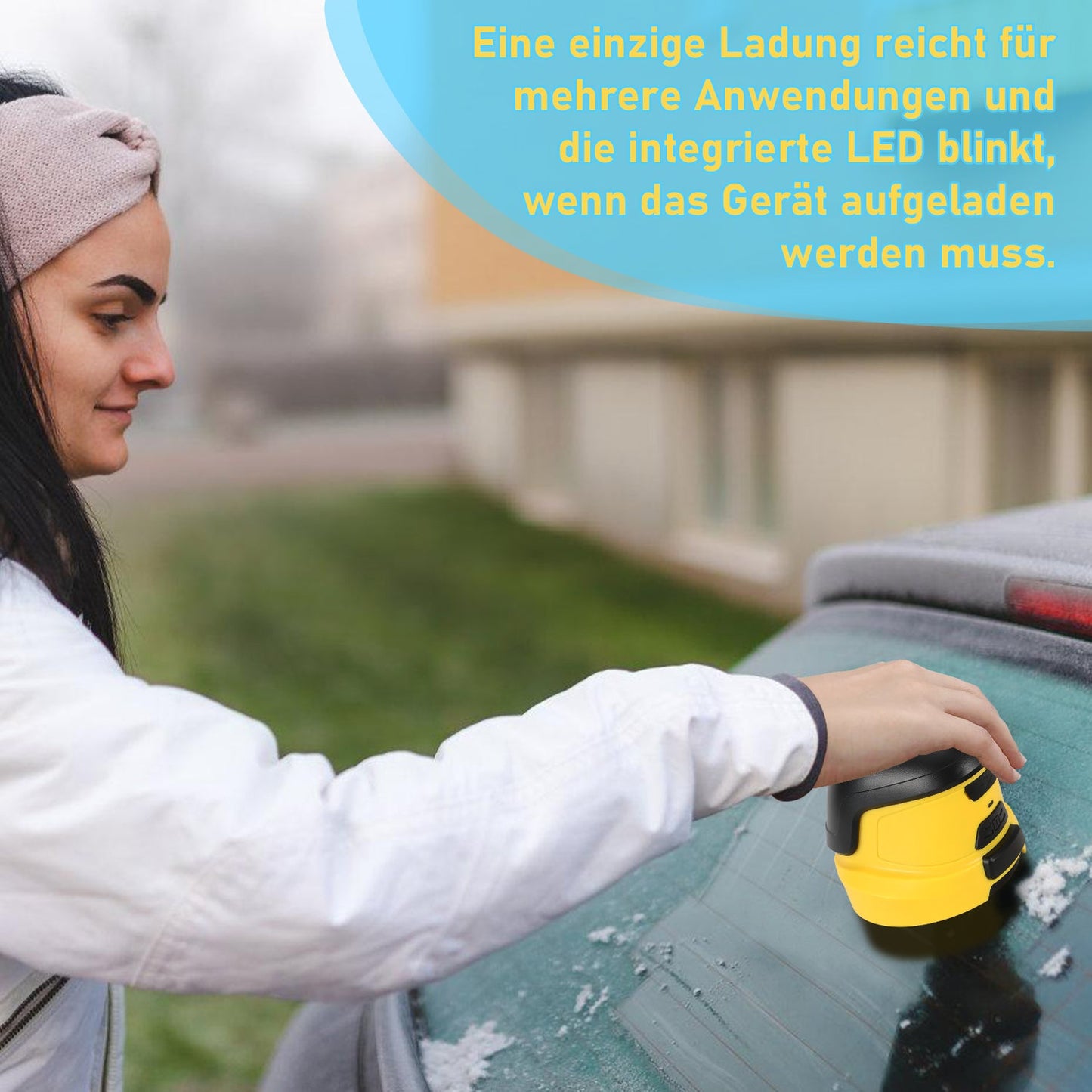 Elektrischer Eiskratzer 3000 mAh