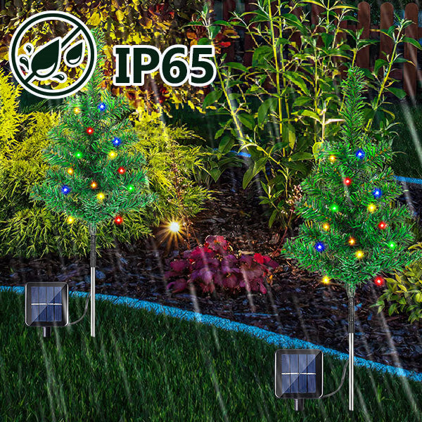 LED Solar Weihnachtsbaum Weihnachtsdeko 4/8 PCS