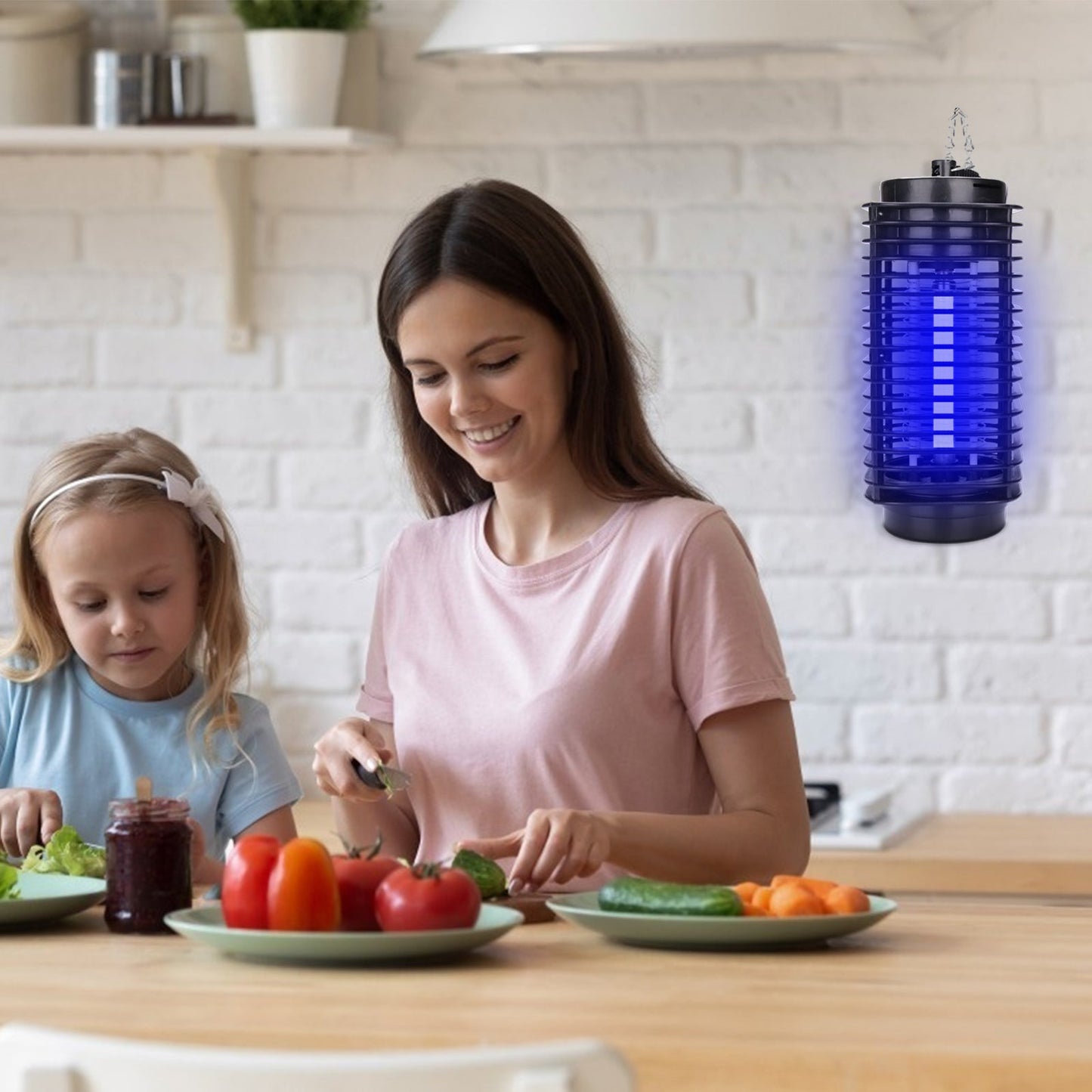 Insektenvernichter Elektrisch LED UV Mückenlampe 3W