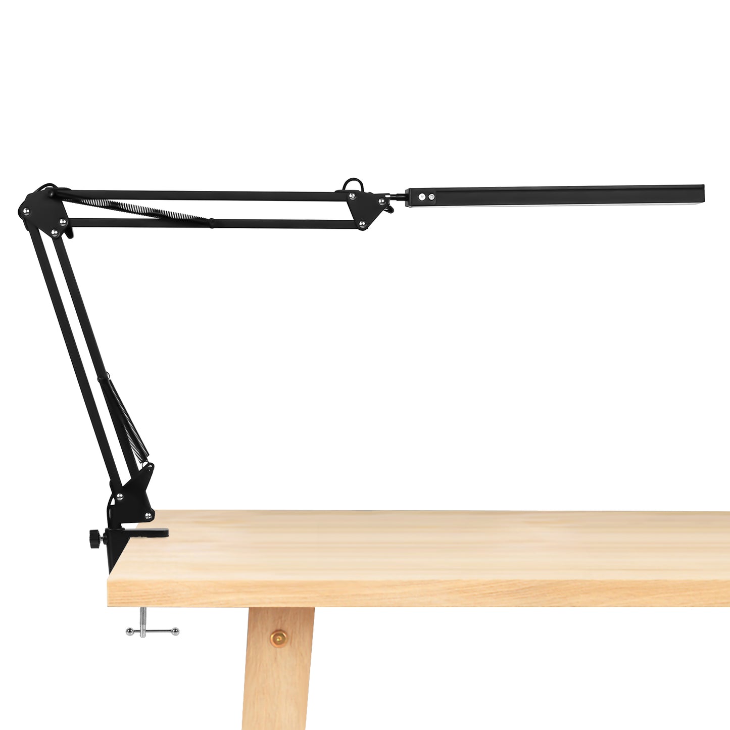LED Schreibtischlampe, 10W Klemmleuchte, Dimmbar Tischlampe