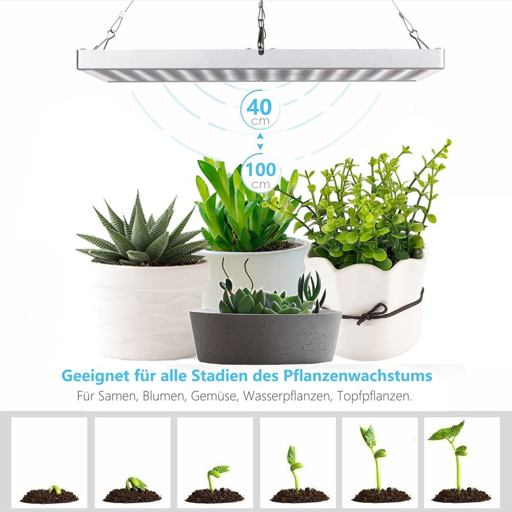 Pflanzenlampe Vollspektrum 15W/45W