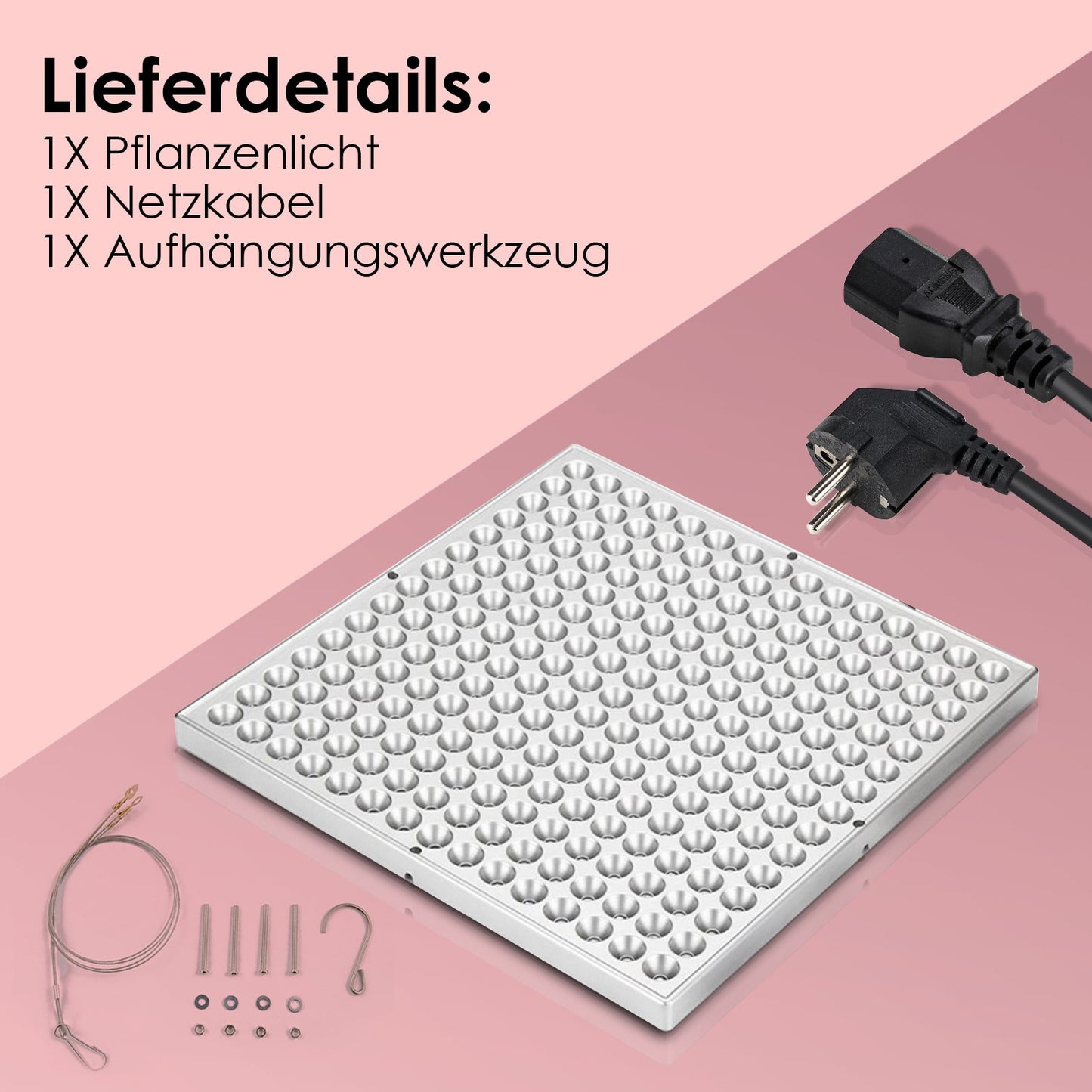 Pflanzenlampe Vollspektrum 15W/45W
