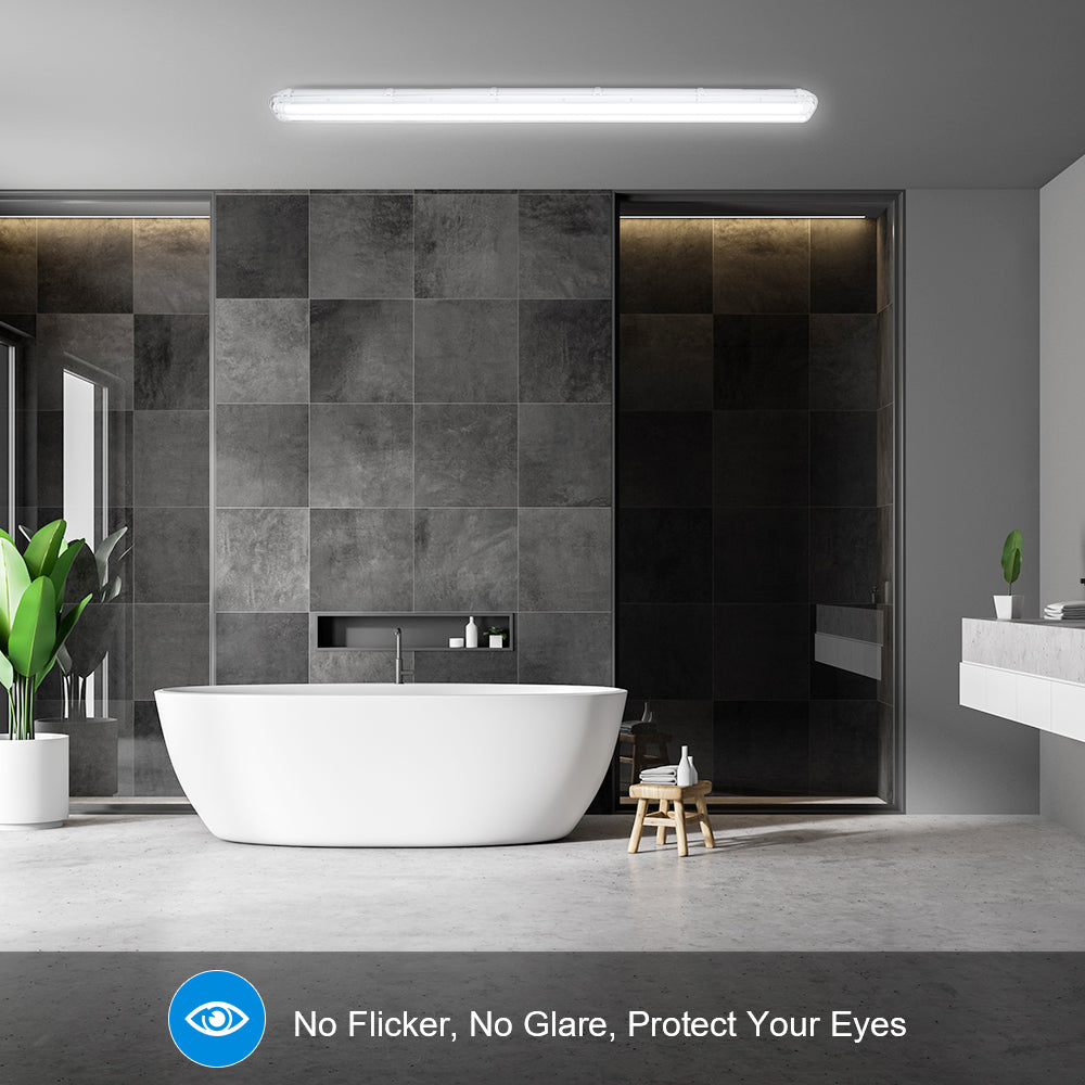 LED Feuchtraumleuchte Doppelt T8 Kaltweiß 18W/24W