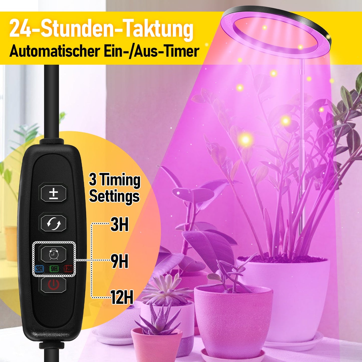 LED Pflanzenlampe 13W LED Vollspektrum