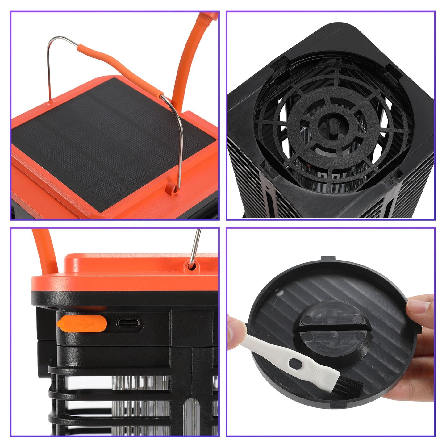 Insektenvernichter Elektrisch Solar 1500V