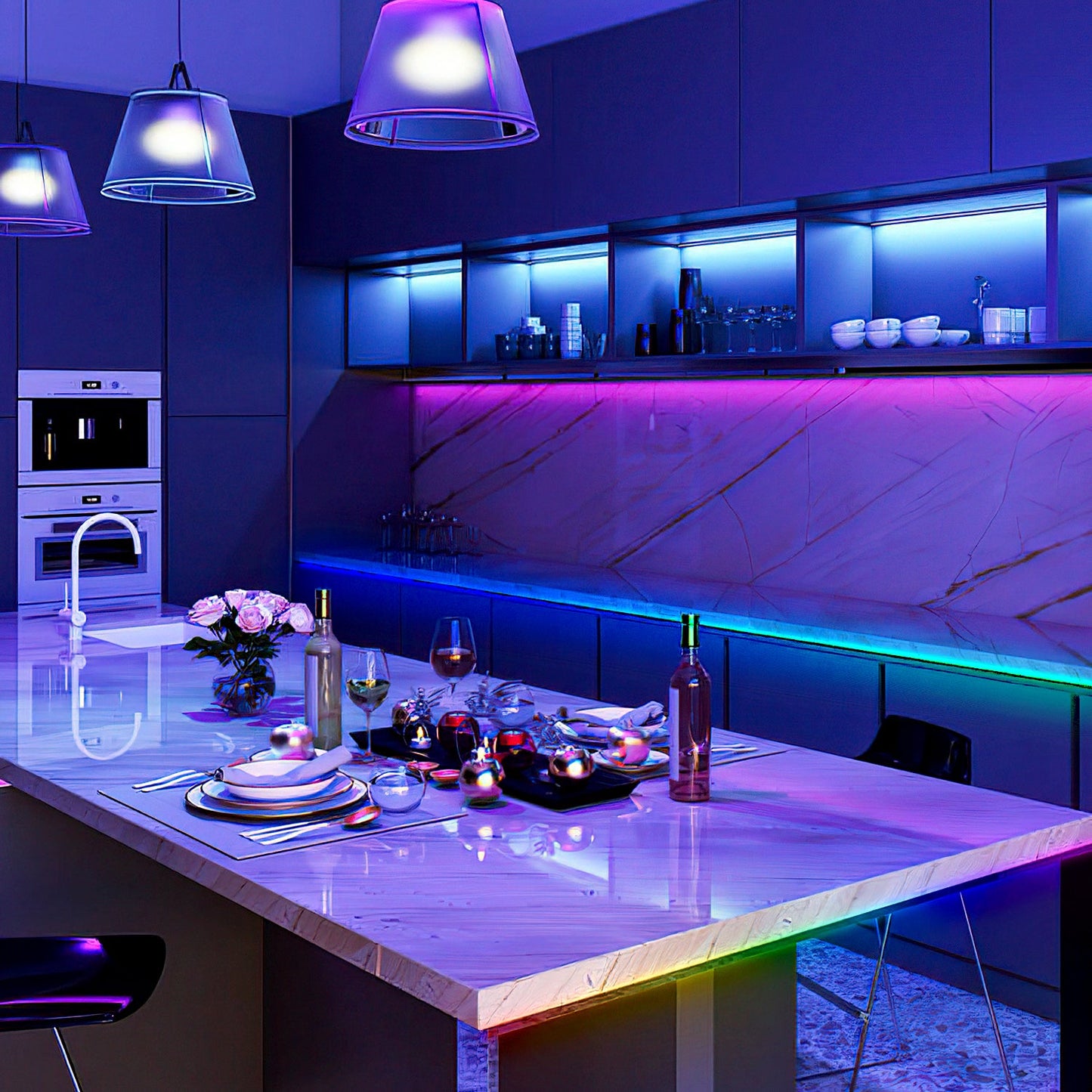 Neon LED Streifen Lichtschlauch Außen 2-10M