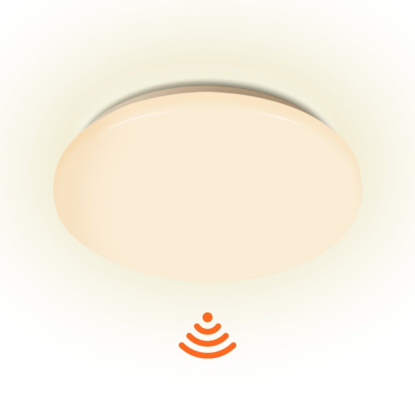 LED Deckenlampe mit Bewegungsmelder 12W Warmweiß