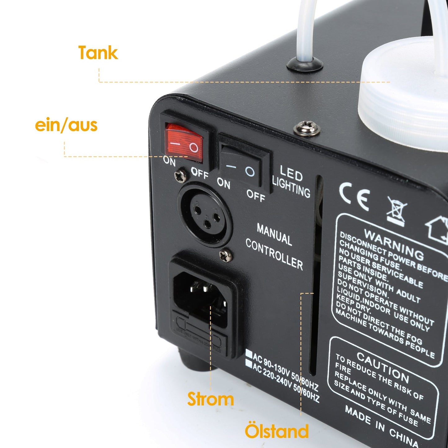 Nebelmaschine Bühnenlicht LED Wireless 13 Farben