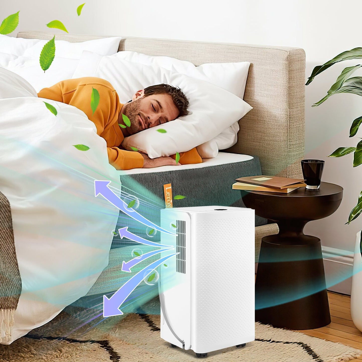 Luftentfeuchter 16L mit Timerfunktion, Wäschetrockungsfunktion, Abtaufunktion