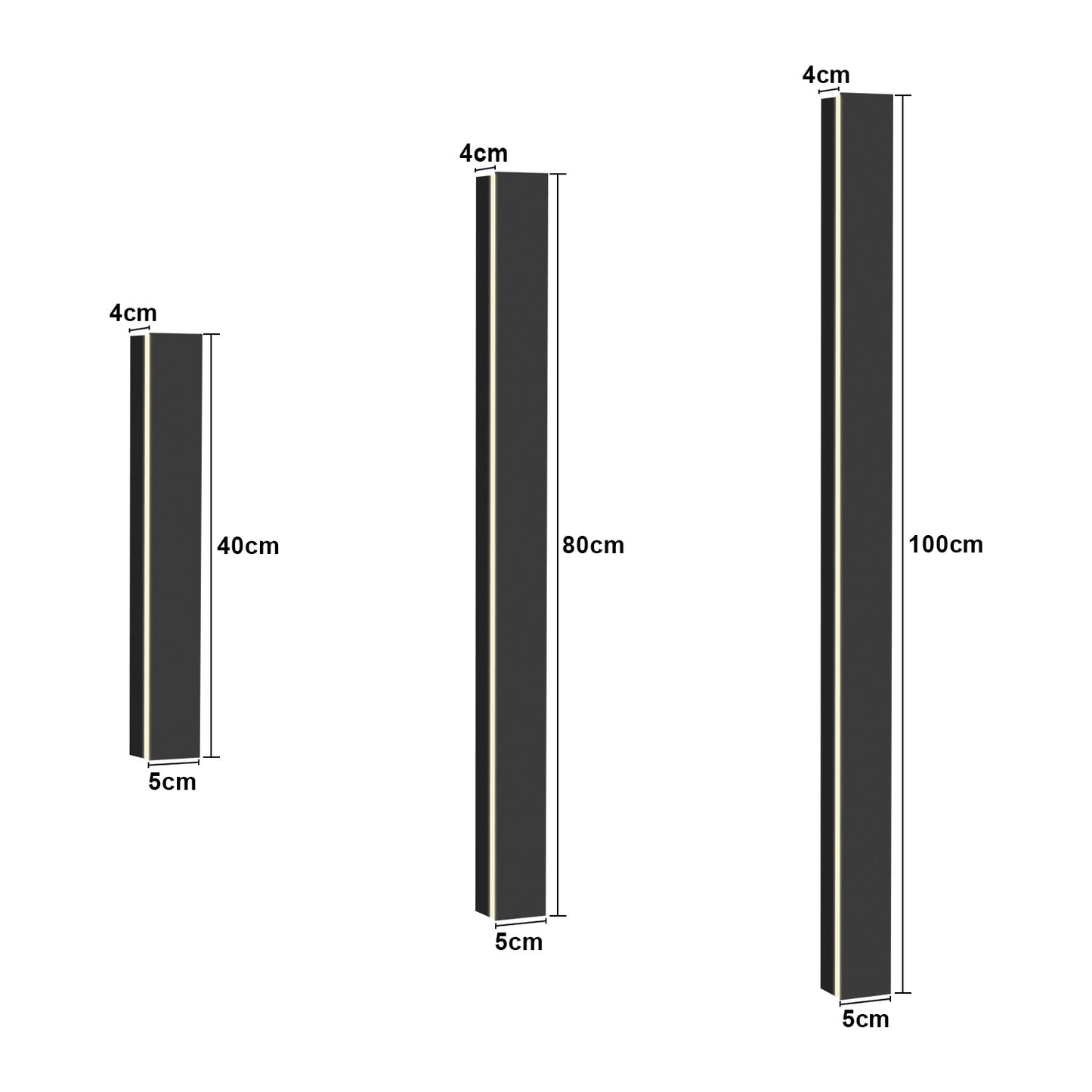 LED Wandleuchte Flurlampe KaltesWeiß/Warmweiß