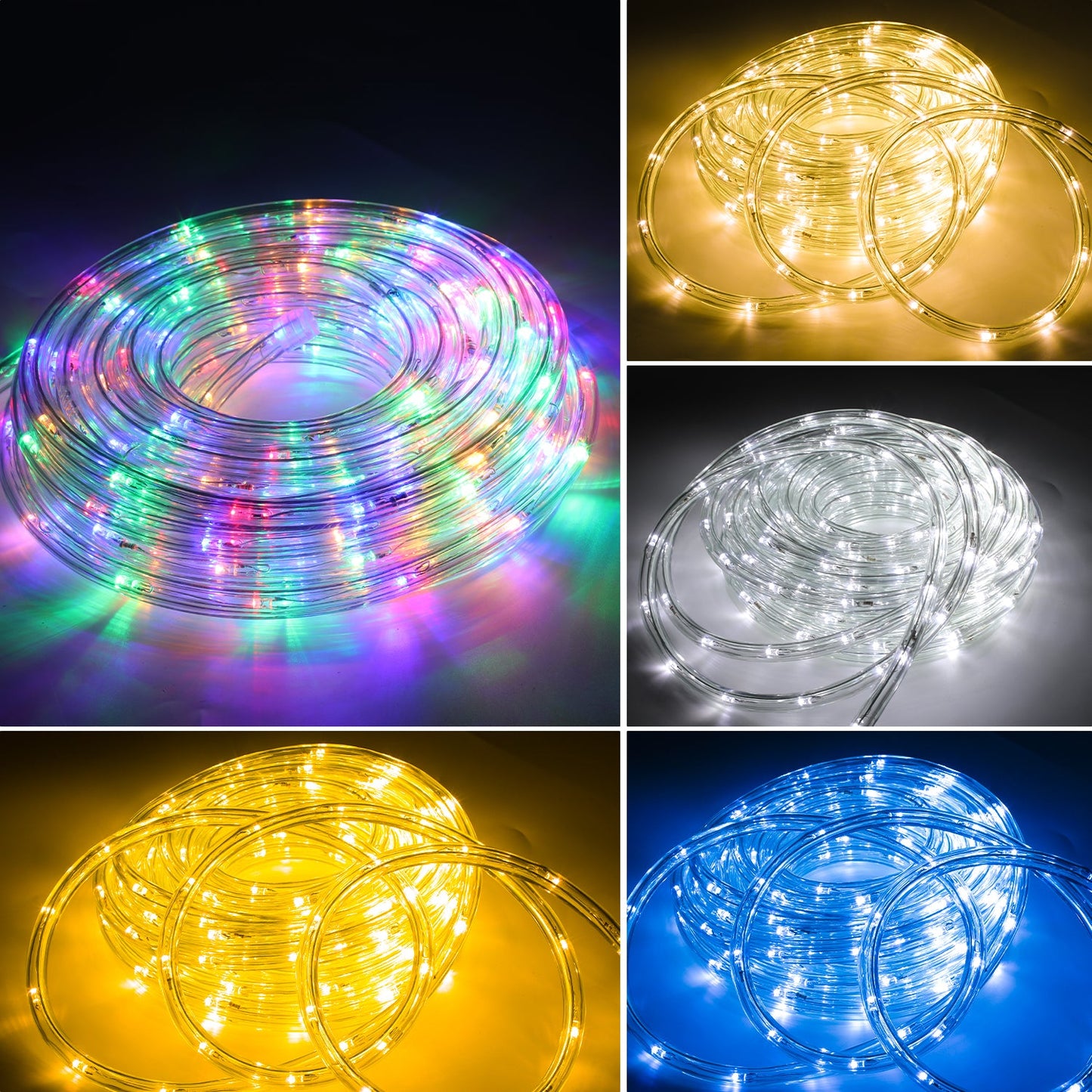 LED Lichterschlauch mit Timer und 8 Modi 10m-50m
