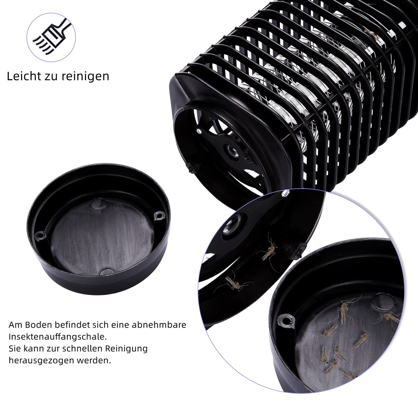 Insektenvernichter Elektrisch LED UV Mückenlampe 3W