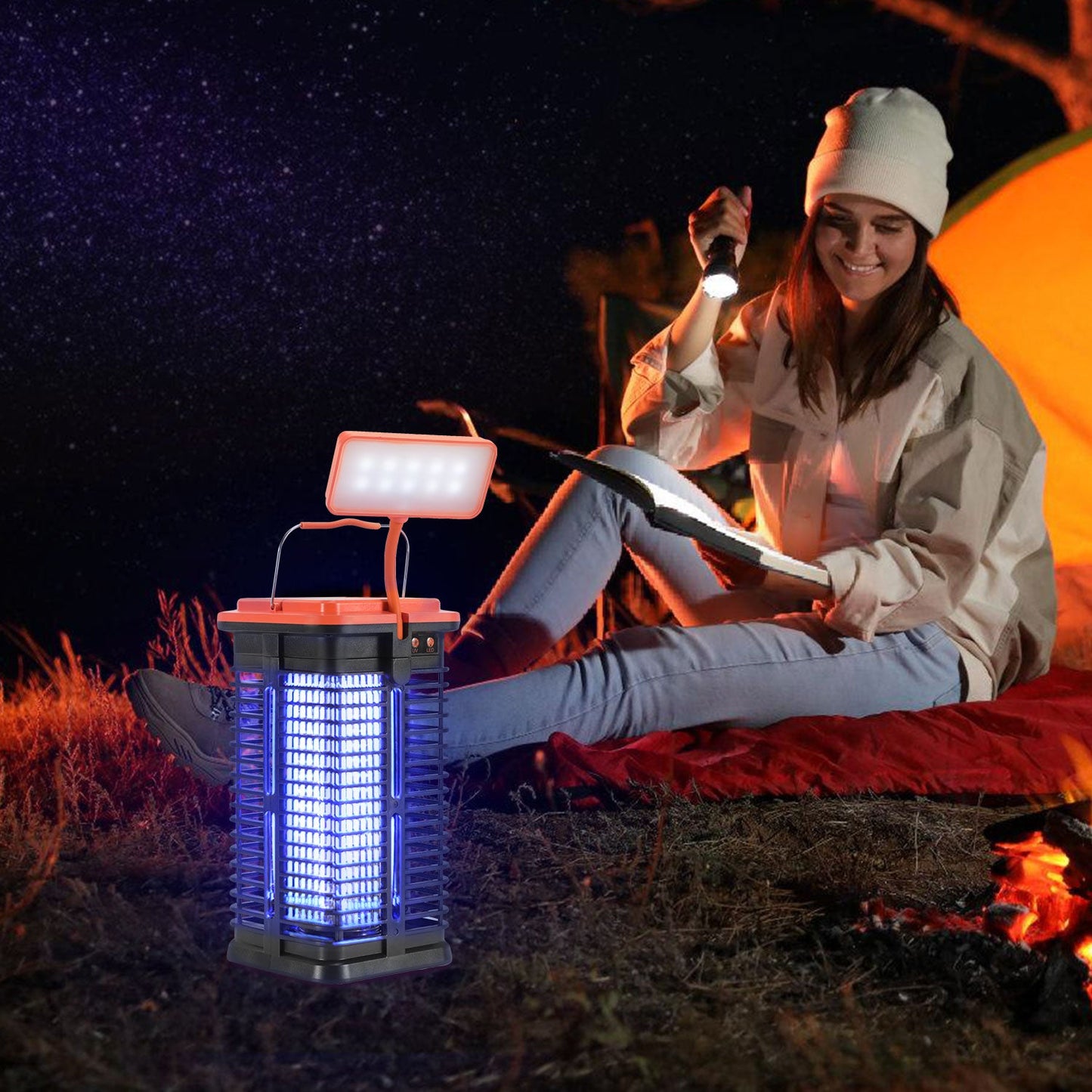 Insektenvernichter Elektrisch Solar 1500V