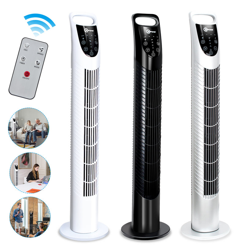 Turmventilator mit Fernbedienung