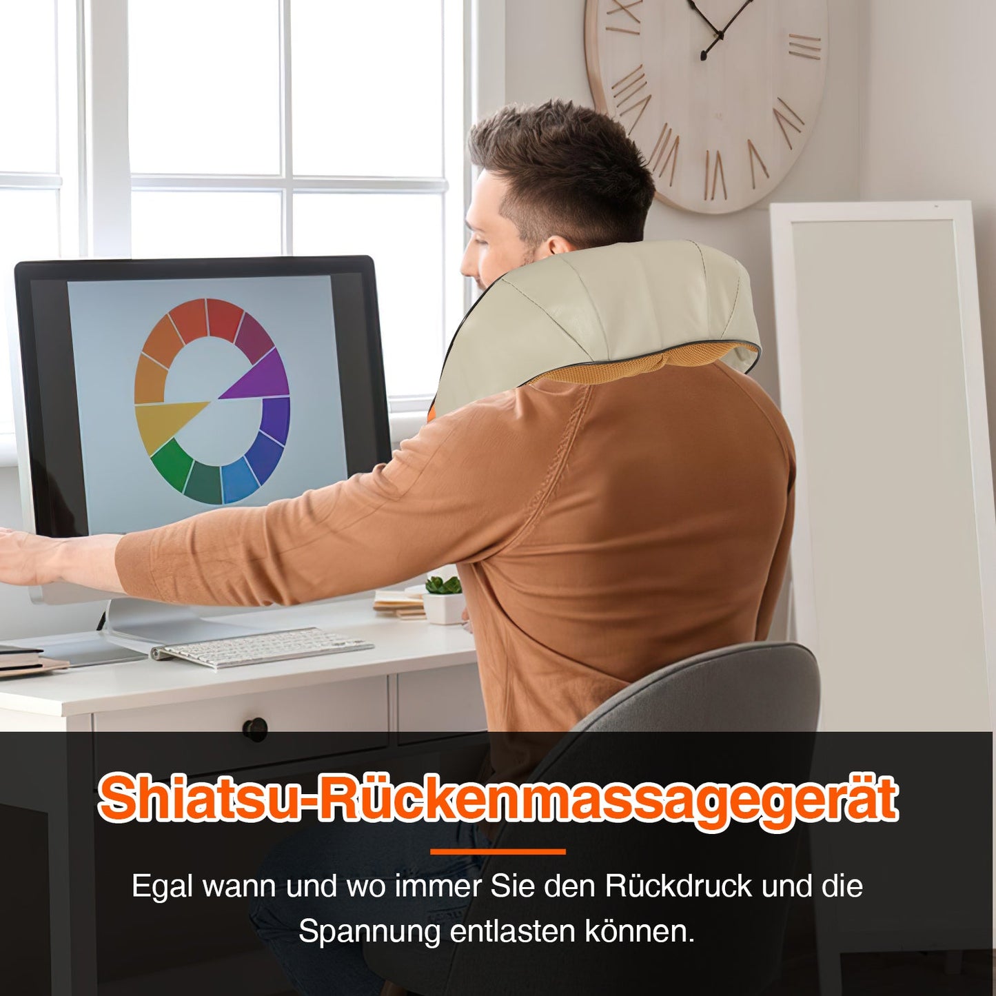 Shiatsu Massage Nackenmassagegerät Auto Elektrische
