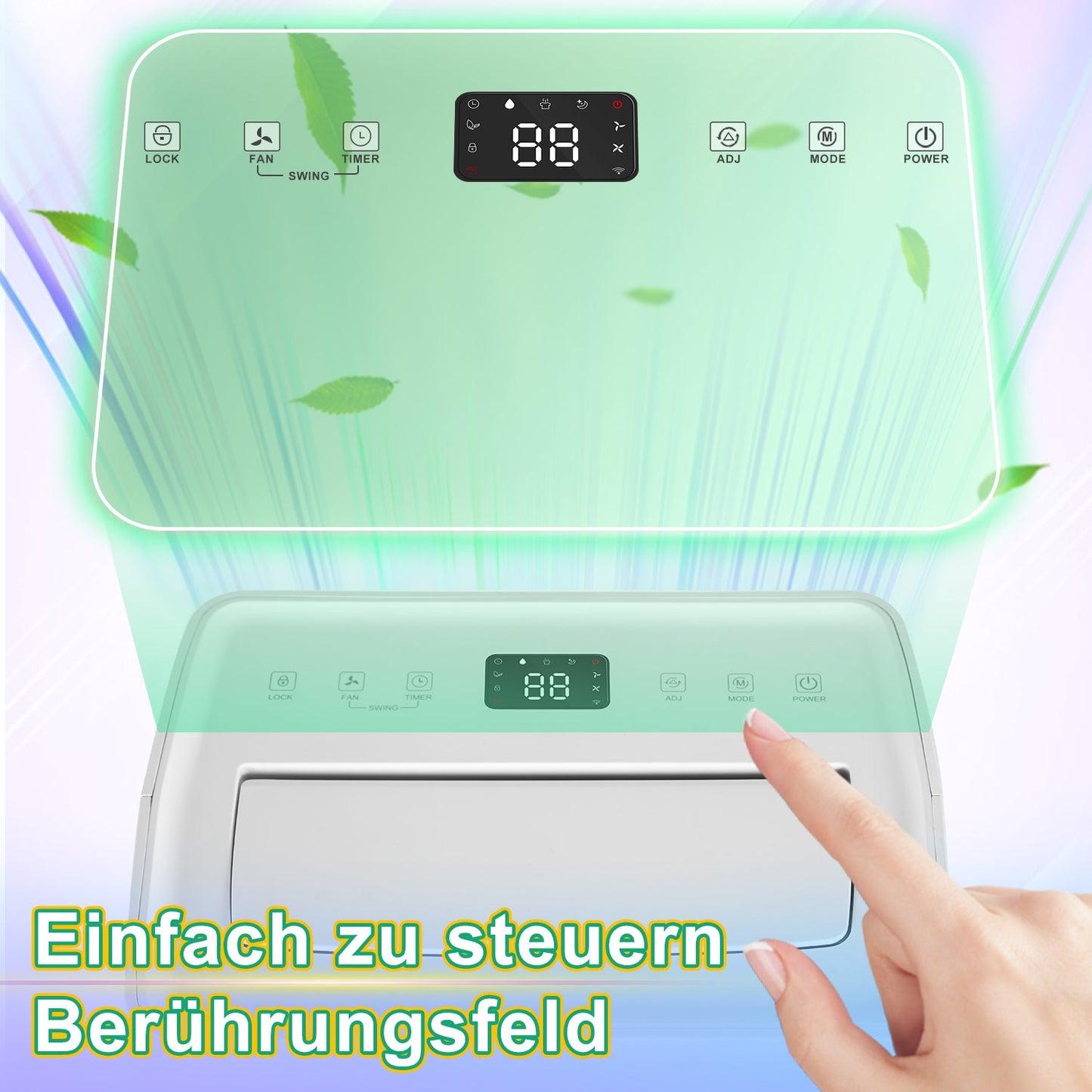 Luftentfeuchter 26L mit Timerfunktion, Wäschetrockungsfunktion, Abtaufunktion