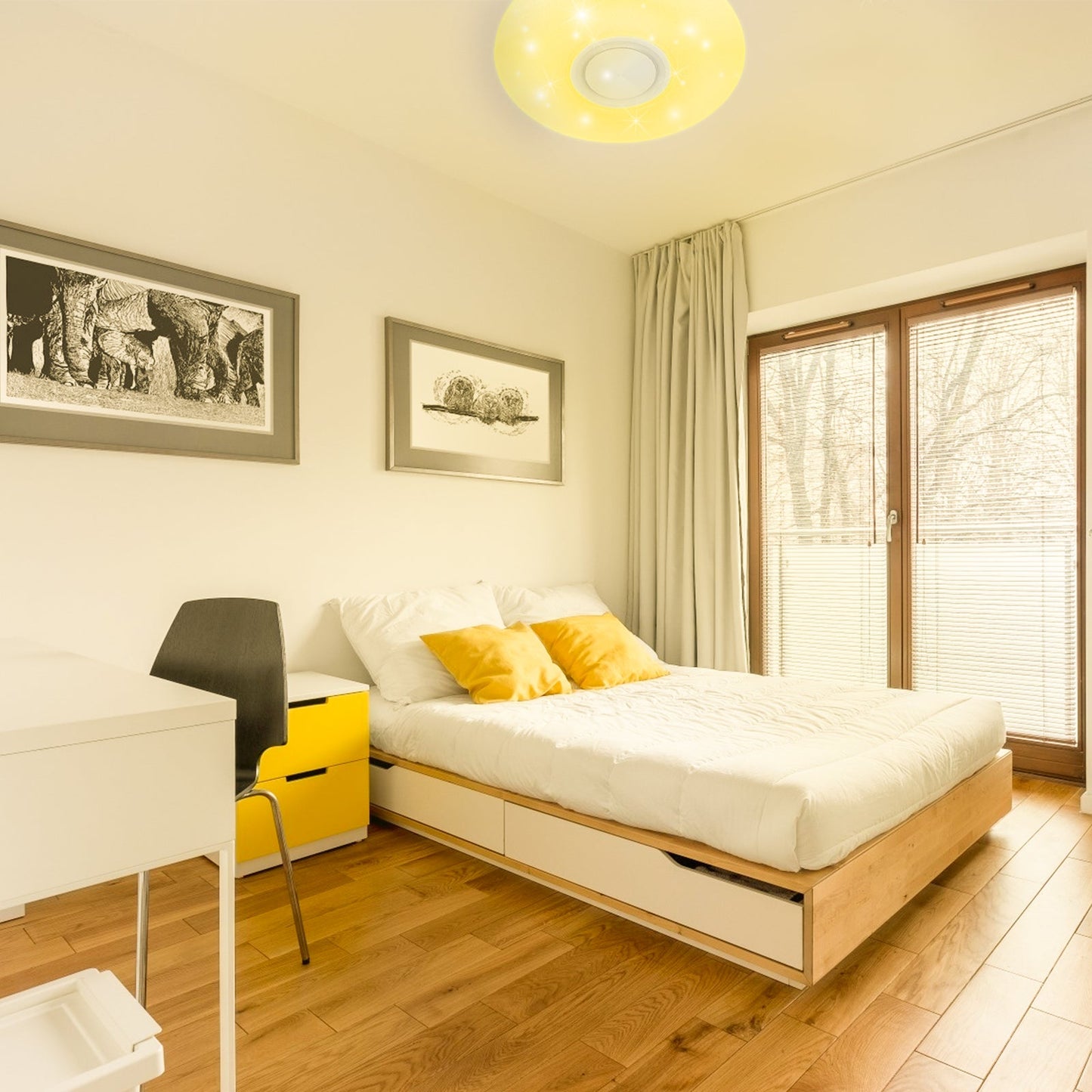 Led Deckenlampe 36W Dimmbar RGB Bluetooth APP Steuerung