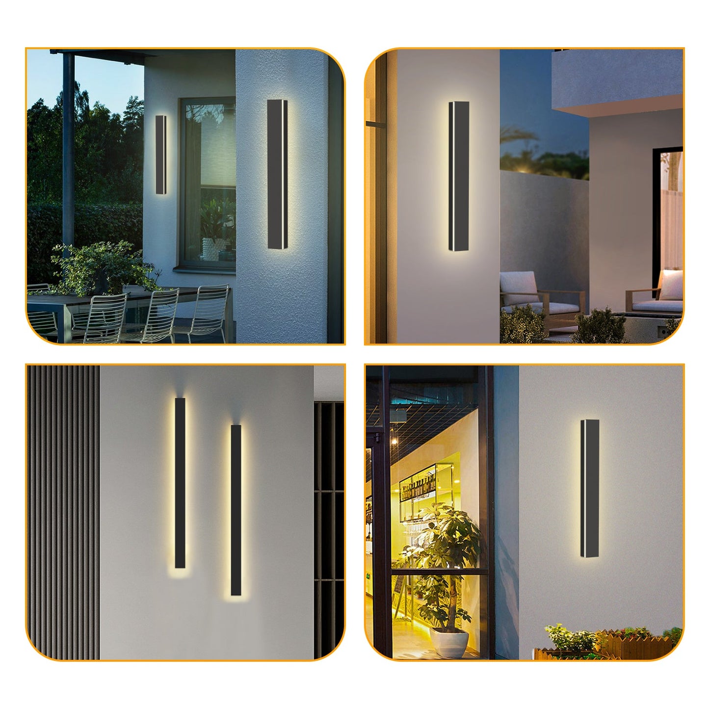 LED Wandleuchte Flurlampe KaltesWeiß/Warmweiß