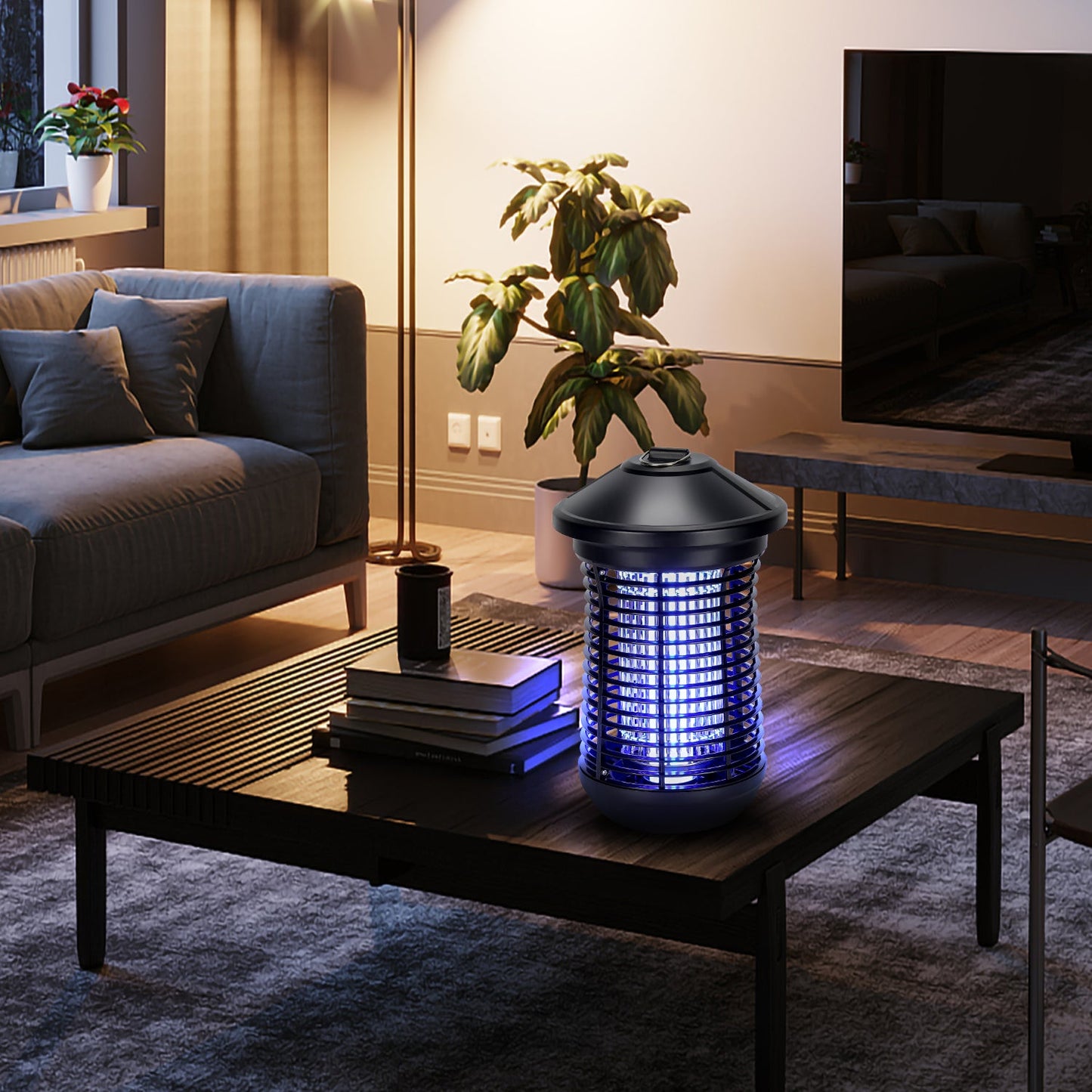 Elektrisch Mückenlampe Insektenvernichter UV-Licht