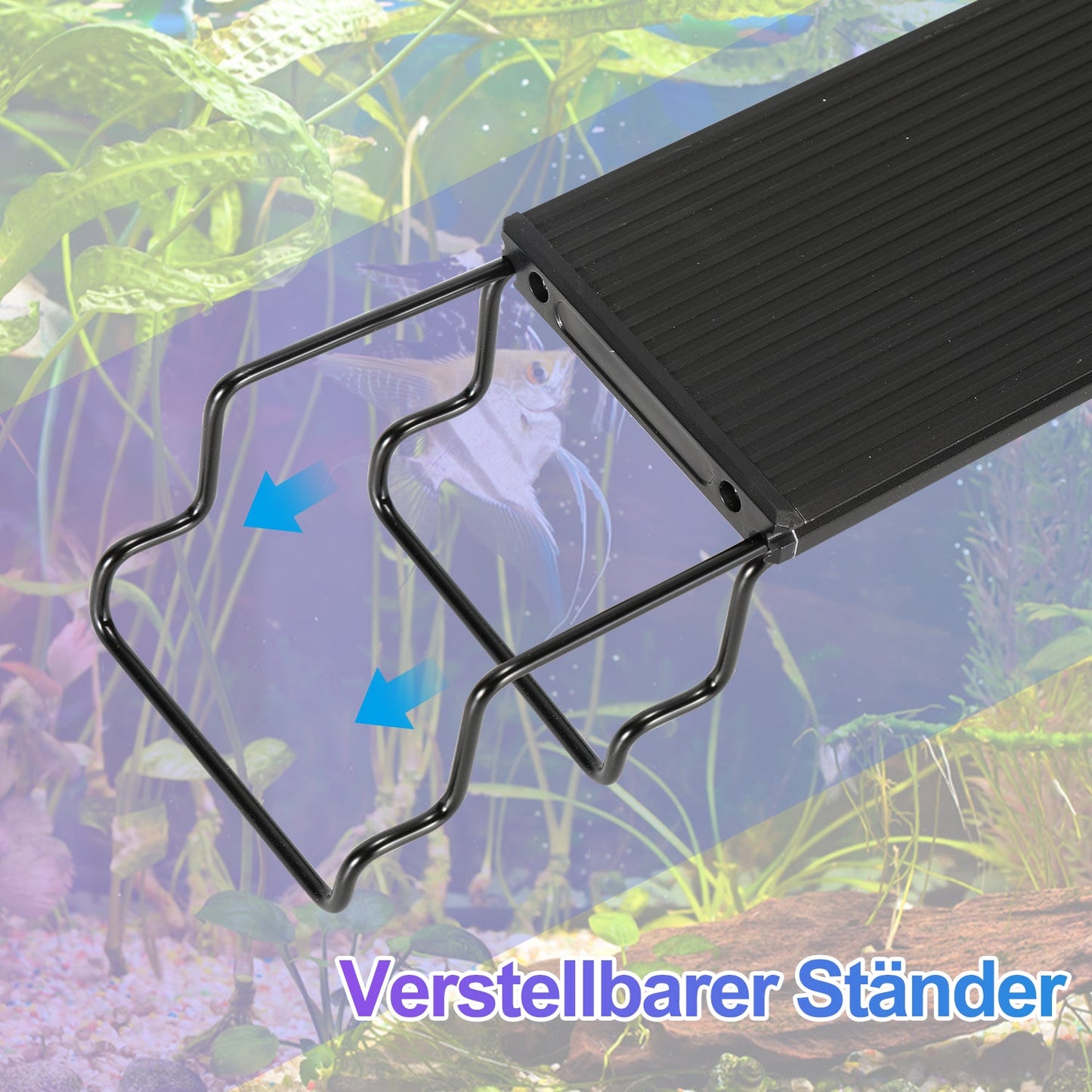 LED Aquarium Beleuchtung Weiß Blau Licht