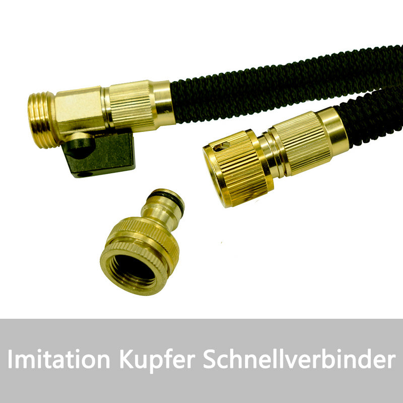 75ft-22,5m / 100ft-30m Gartenschlauch Schwarz