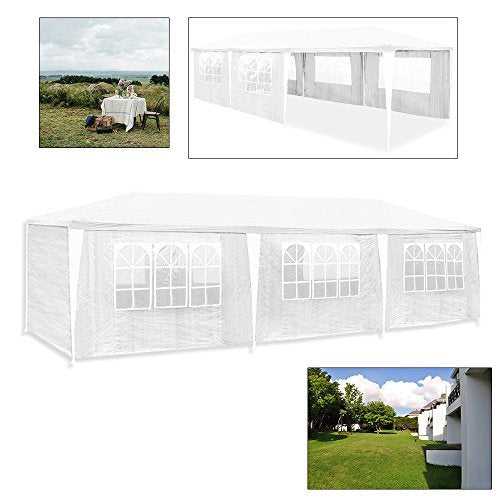 3x9M Weiß Wasserdicht Pavillons