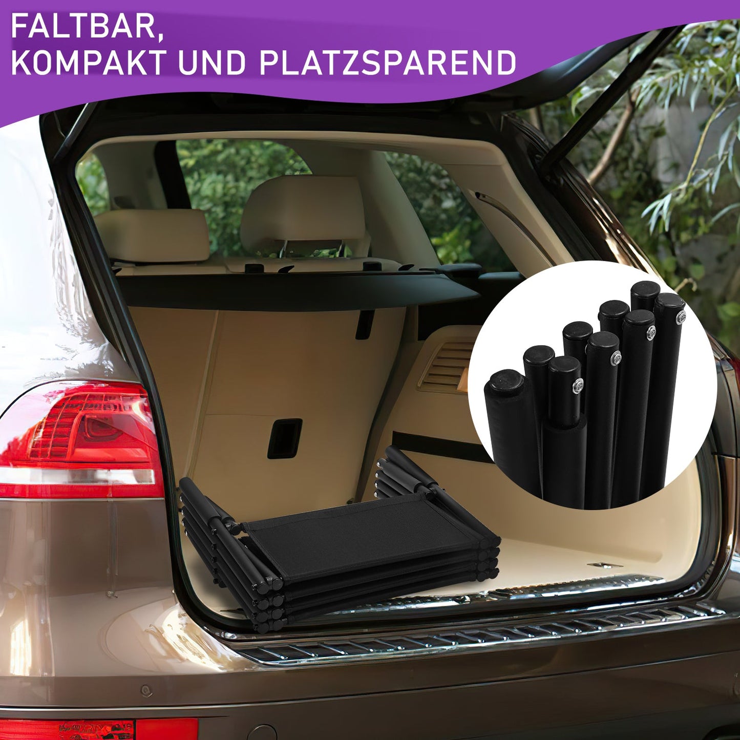 Hundetreppe Auto Klappbar