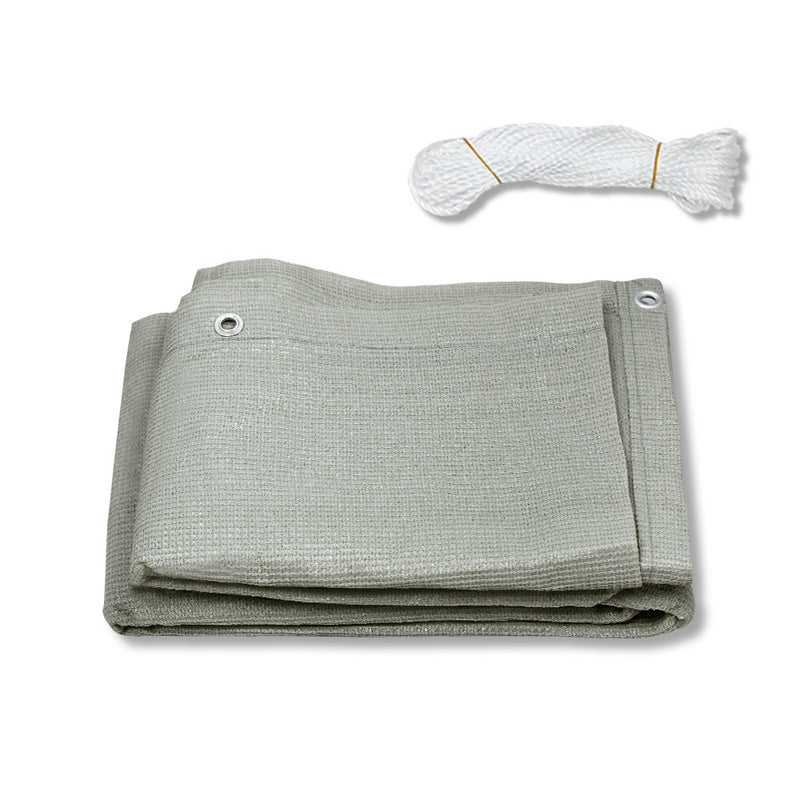 0.75*6m HDPE-Balkonsichtschutz Grau