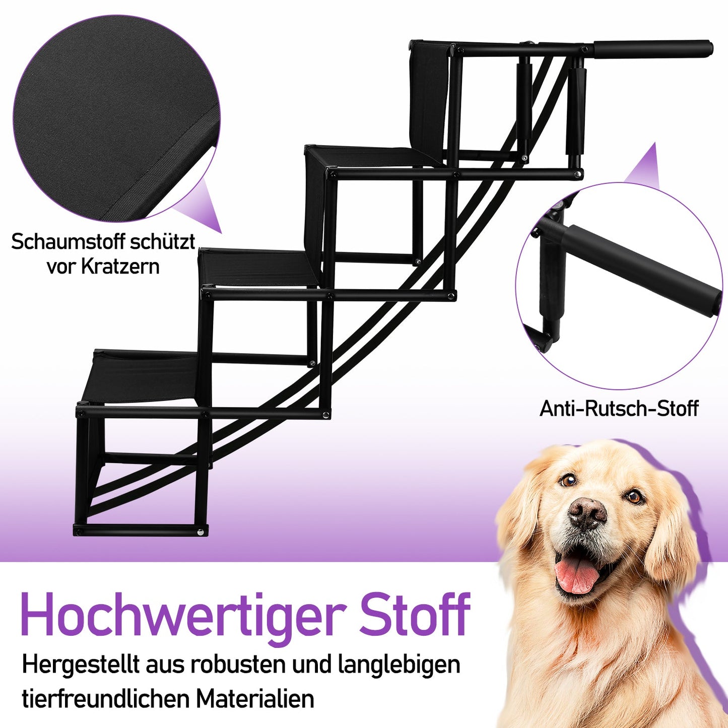 Hundetreppe Auto Klappbar