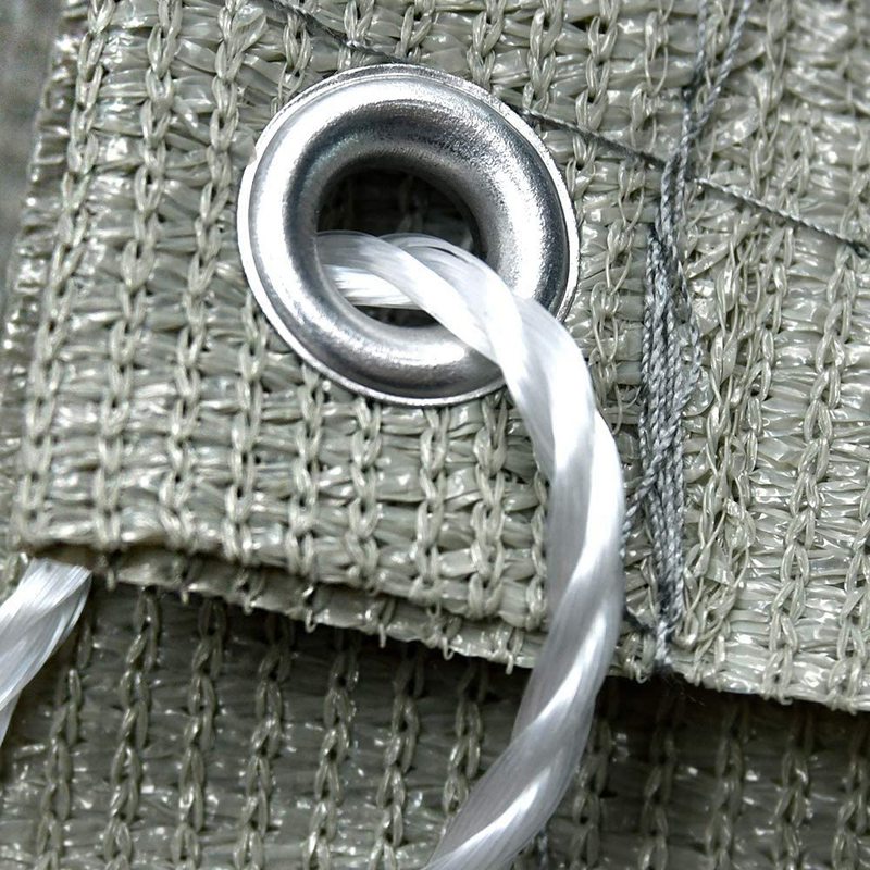 Balkonnetz Grau