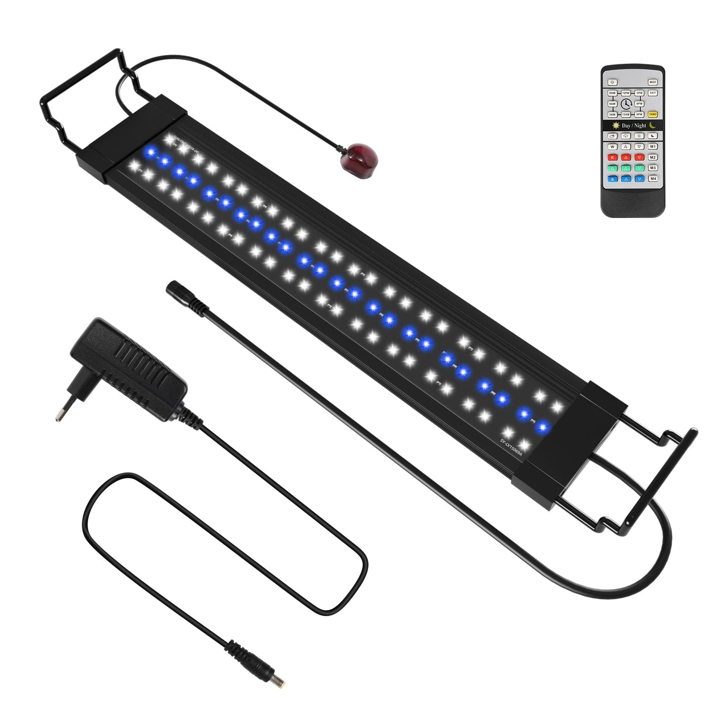 LED Aquarium Beleuchtung  24/7 Modus mit Zeitschaltung