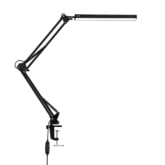 LED Schreibtischlampe, 10W Klemmleuchte, Dimmbar Tischlampe