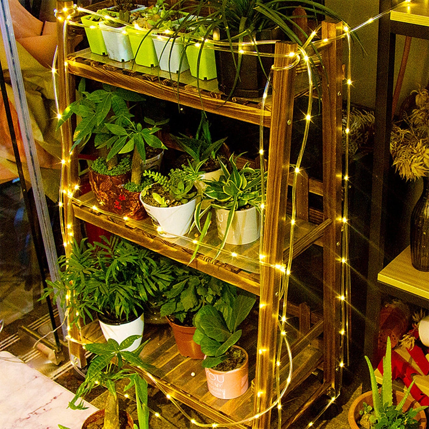 LED Lichterschlauch Aussen mit Fernbedienung und Timer