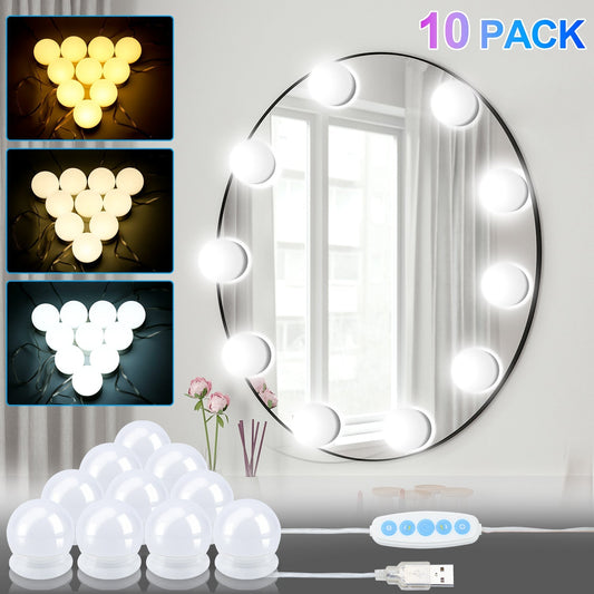 LED Spiegelleuchte Dimmbar 10X