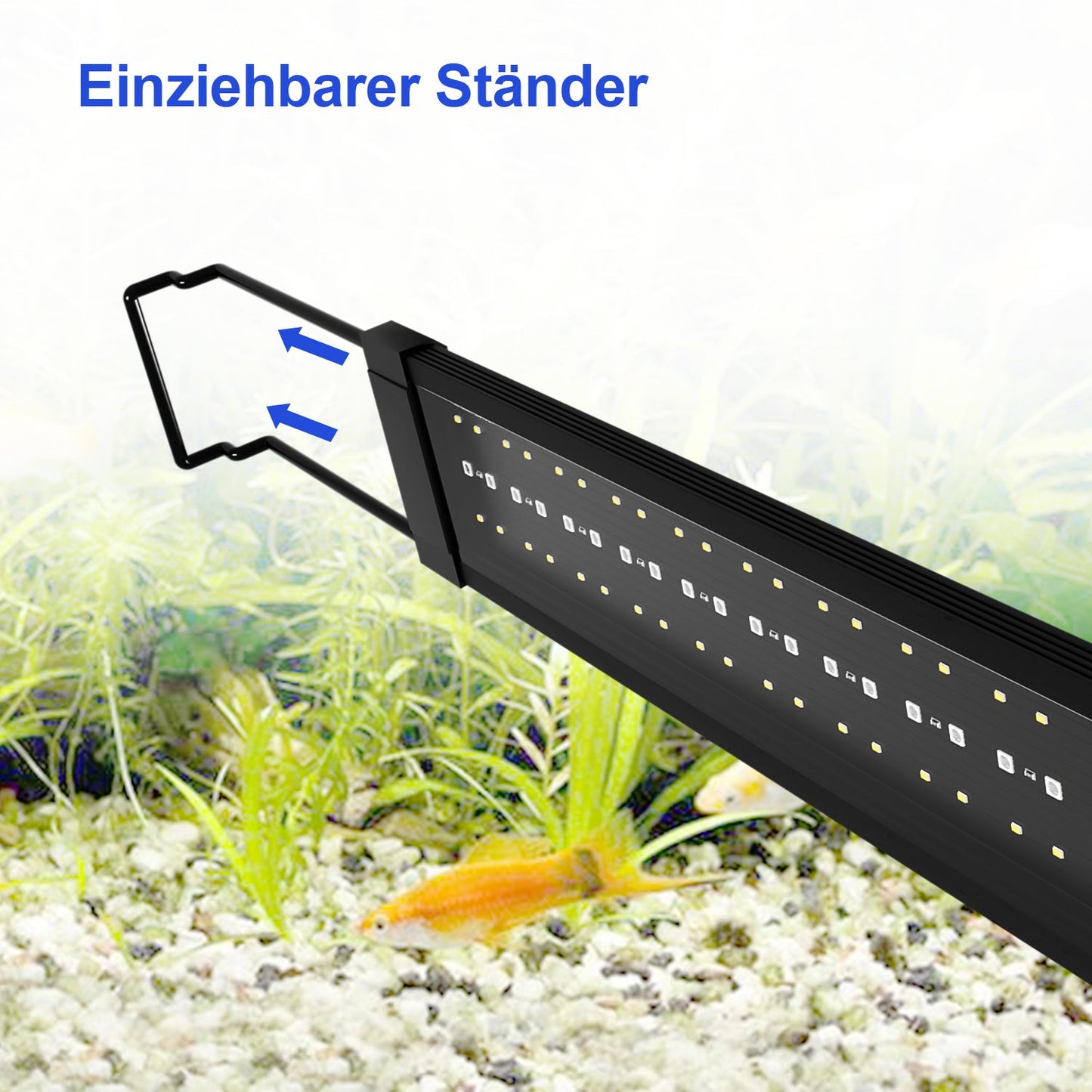 LED Aquarium Beleuchtung  24/7 Modus mit Zeitschaltung