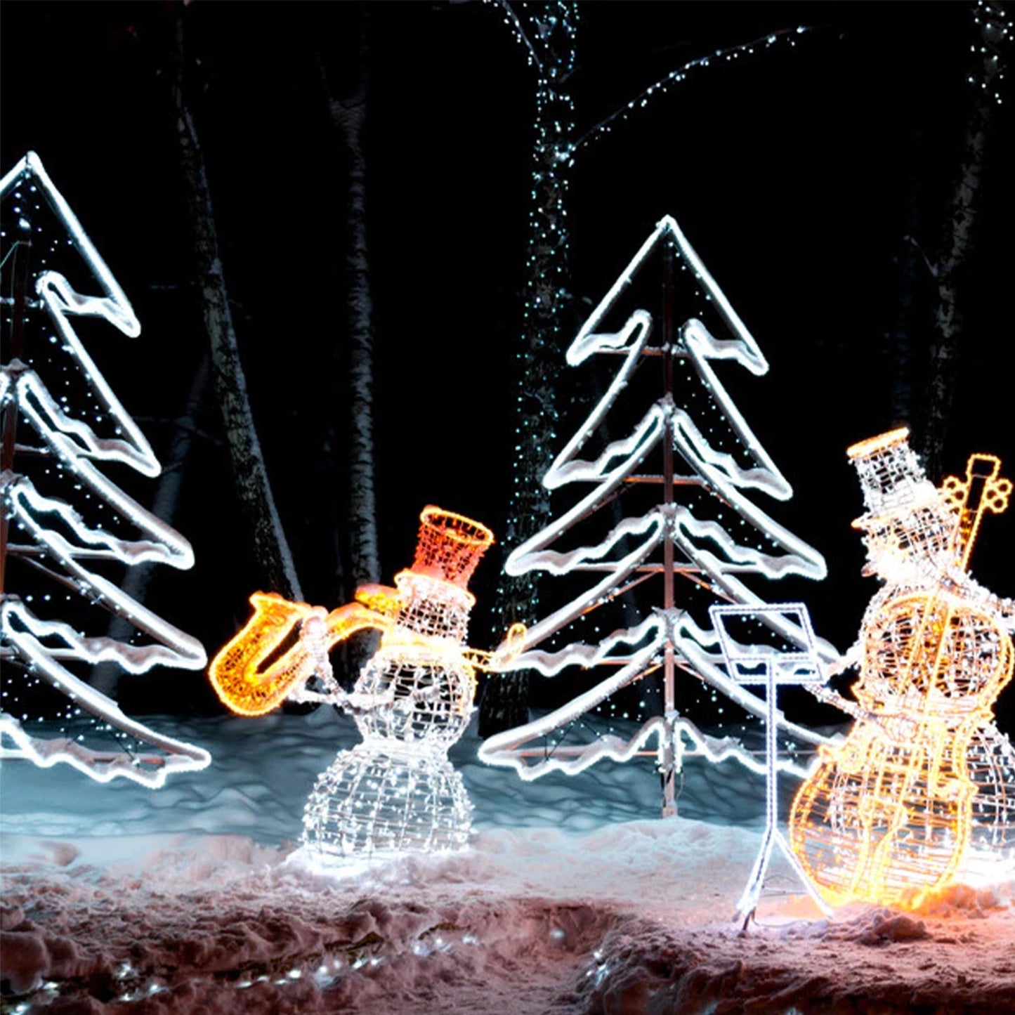 LED Lichterschlauch Aussen mit Fernbedienung und Timer