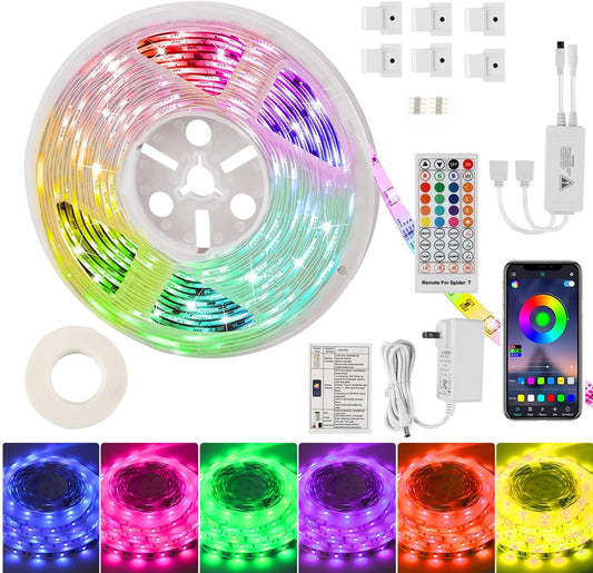Led Strip 10m/20m funktioniert mit Alexa und Google Assistant