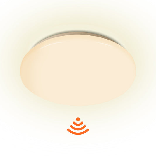LED Deckenlampe mit Bewegungsmelder 12W Warmweiß