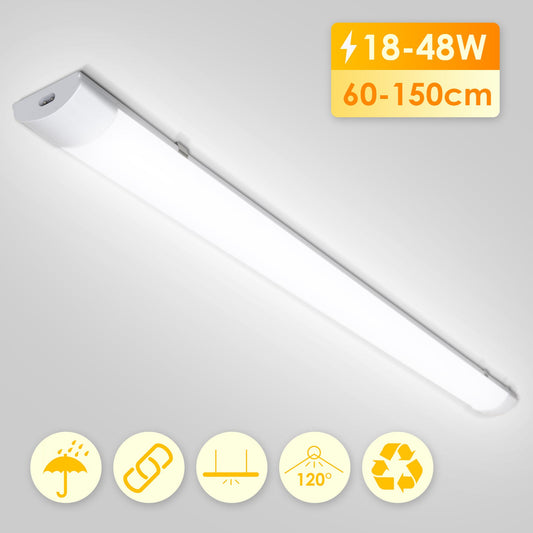LED Feuchtraumleuchte Neutralweiß